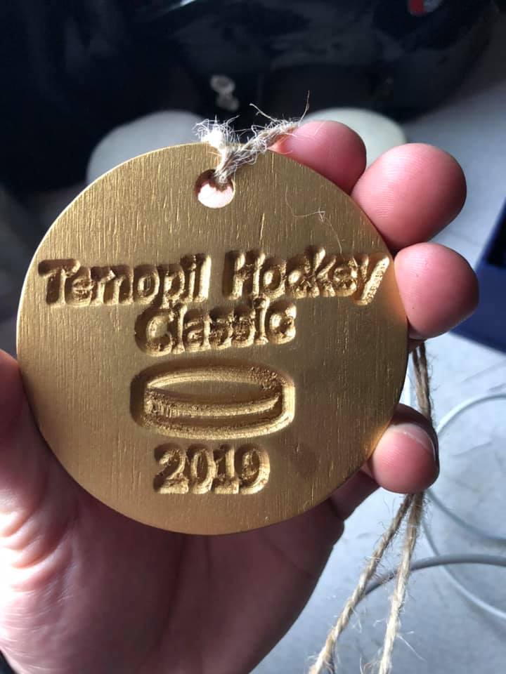 Медали за первое место "Ternopil Hockey Classic-2019"