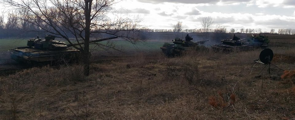 Военные 17 танковой отрабатывают навыки по противодействию диверсиям и террористическим актам 
