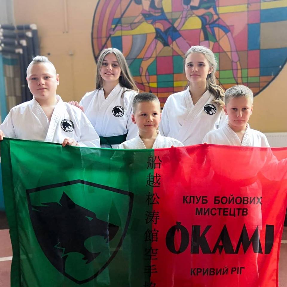 Клуб боевых искусств "Оками" в составе сборной Днепропетровской области на соревнованиях в Черкассах 