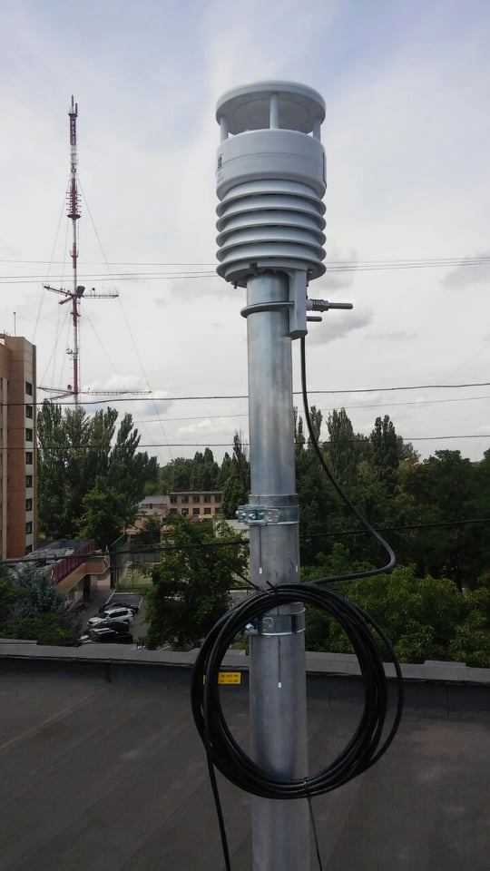 Городской автоматизированный пост мониторинга дооборудуют метеостанцией 