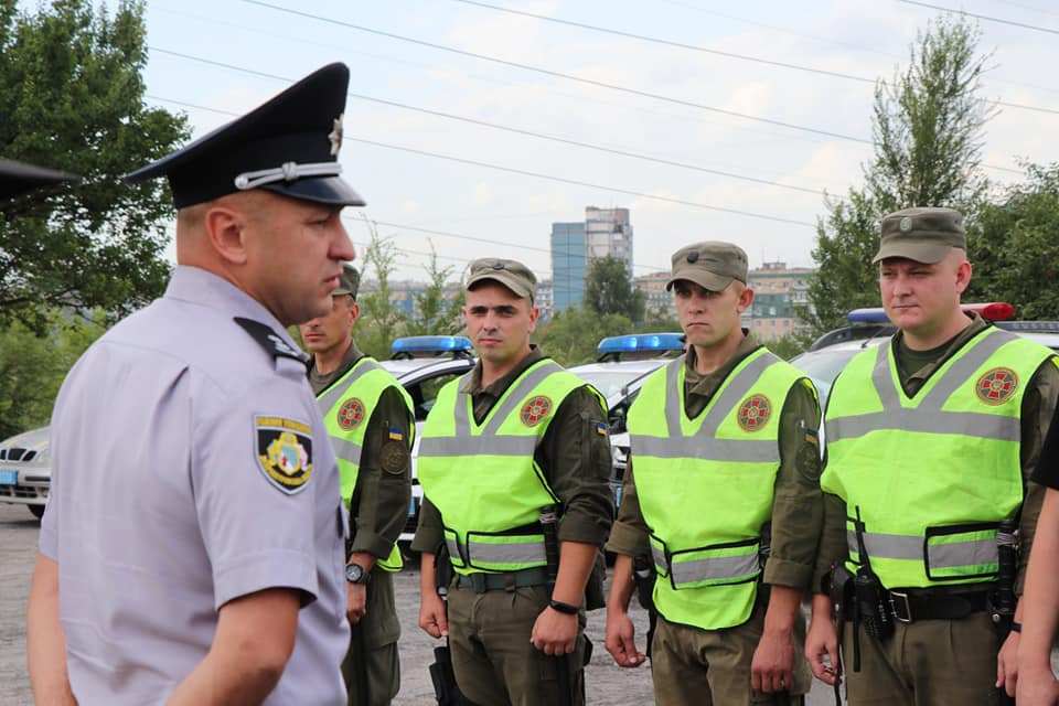 В Долгинцевском районе к охране порядка приступили военнослужащие Нацгвардии