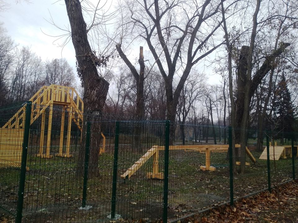 Площадка для выгула собак в Долгинцевском районе 
