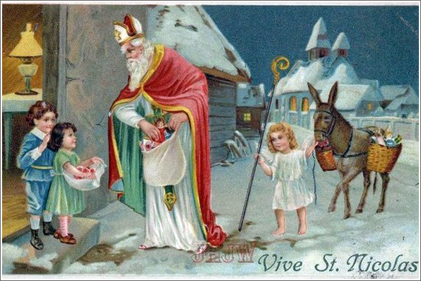 Святой Николай - еще один "предок" Деда Мороза.