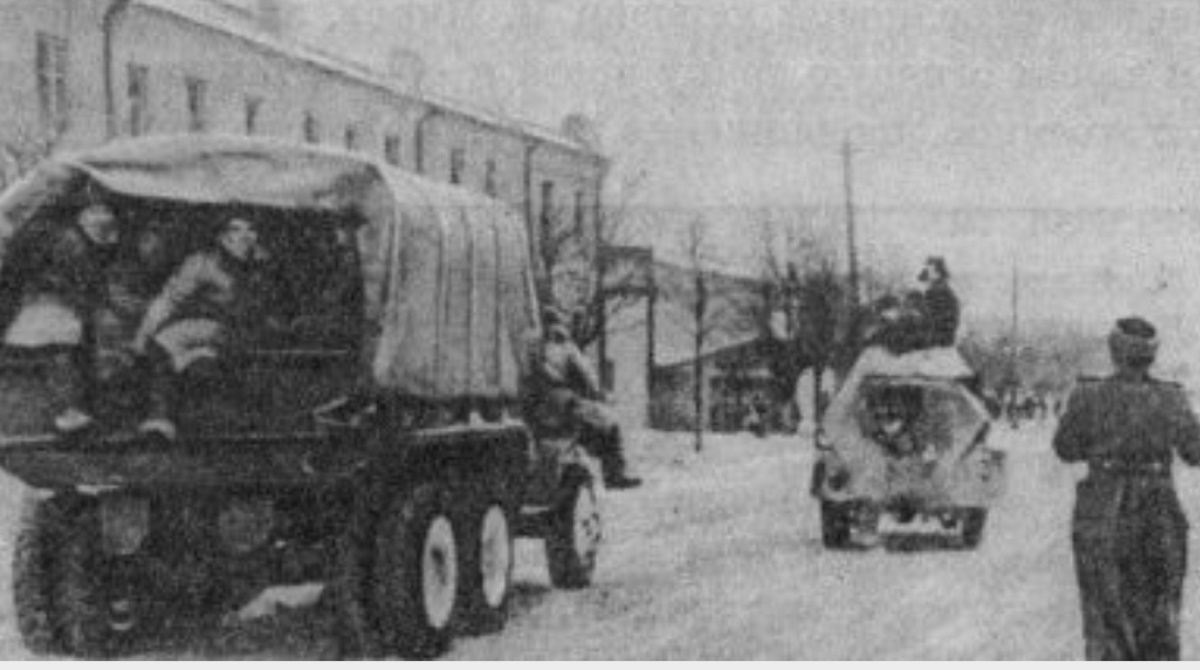 Освобождение Кривого Рога 22 февряля 1944 года.