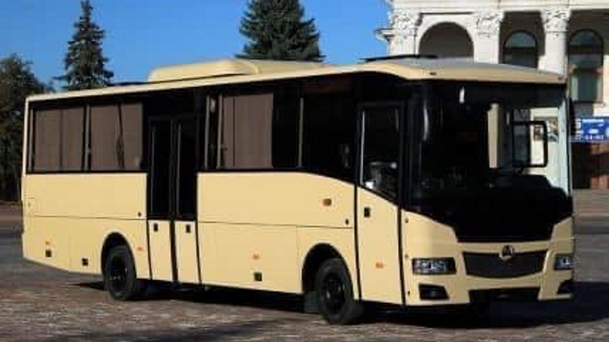 Город междугородный. Туристический автобус. Специальные автобусы. Украинские автобусы. Эталон а081.10 "Василёк.