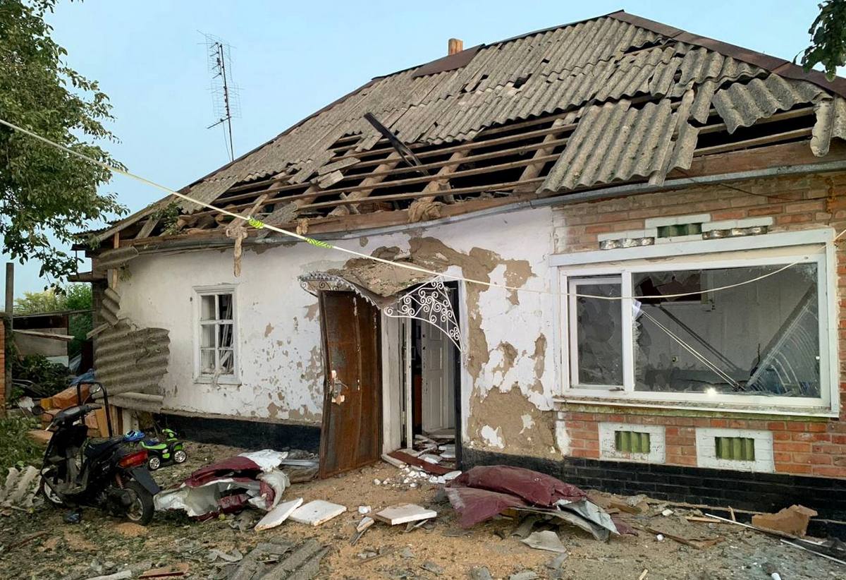 Після нічного обстрілу у Червоногригорівці пошкоджені 15 будинків
