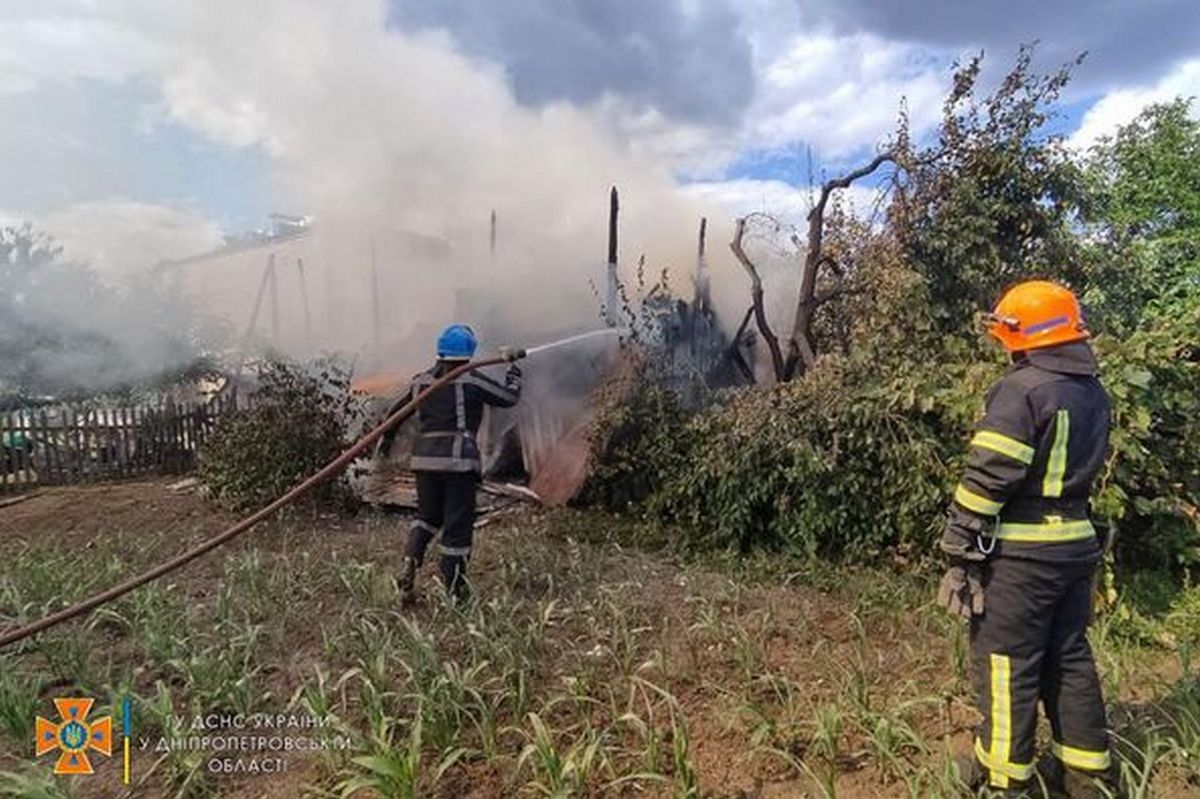 Пожежа сталася у смт Лозуватка Криворізького району
