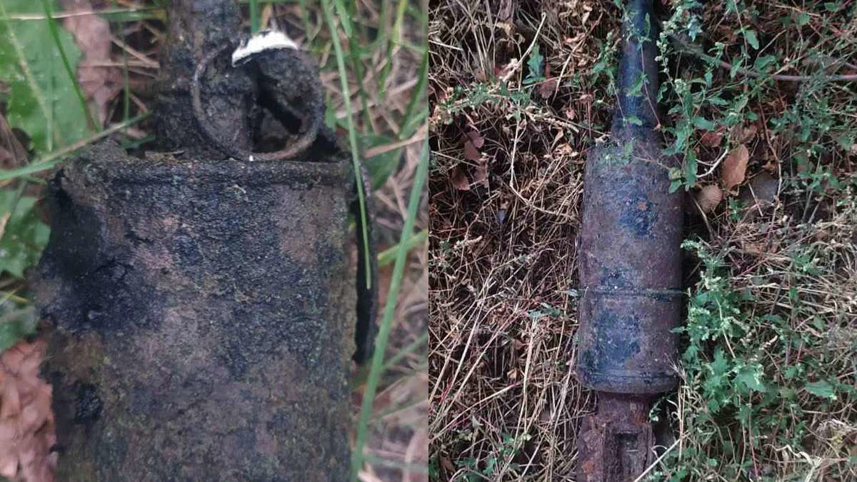 В Індустріальному та Новокодацькому районах міста Дніпро було виявлено застарілий артилерійський снаряд «АС-125мм» та застарілу ручну гранату.