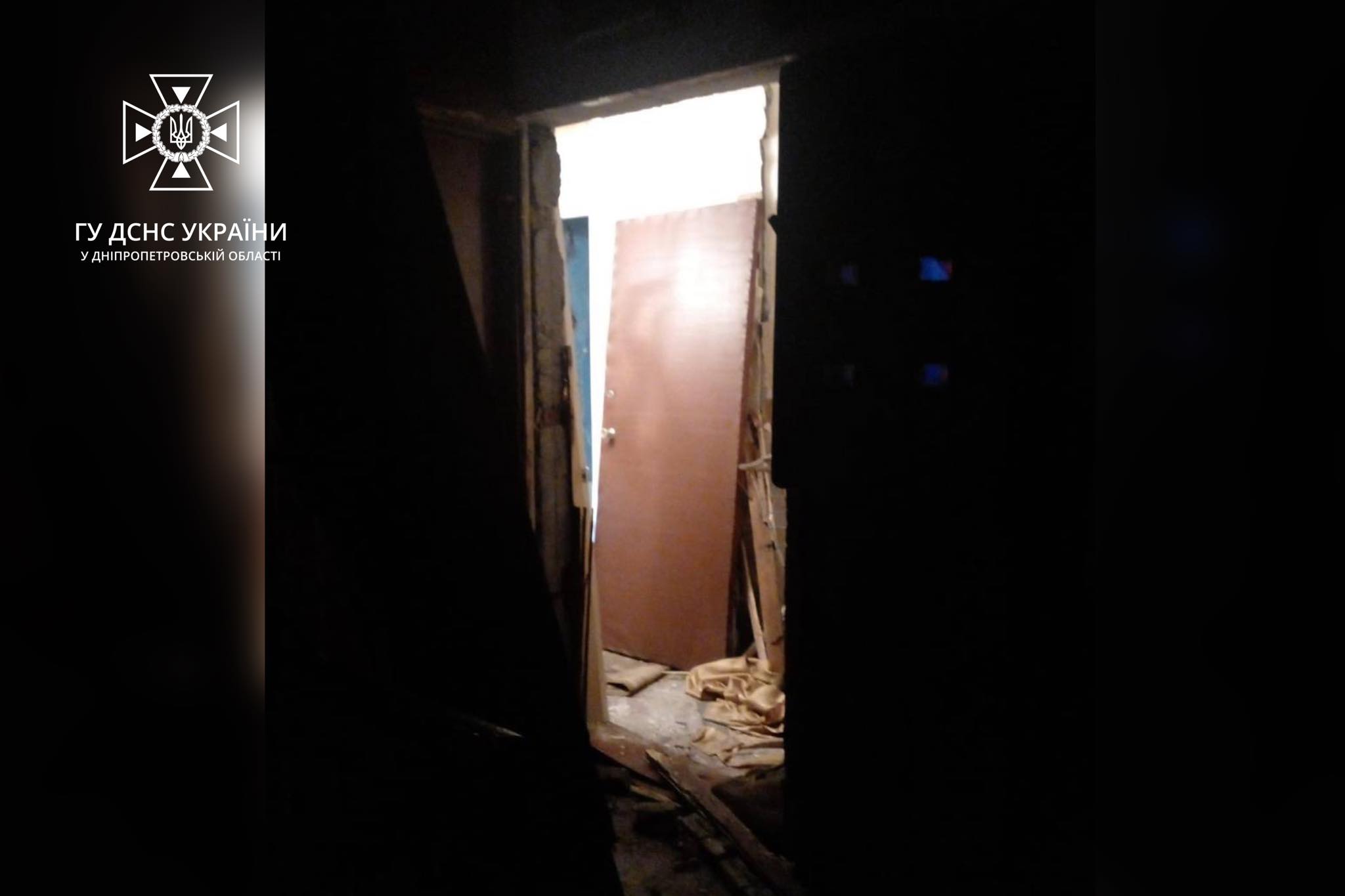 На останньому поверсі п’ятиповерхового житлового будинку вибухнула газоповітряна суміш