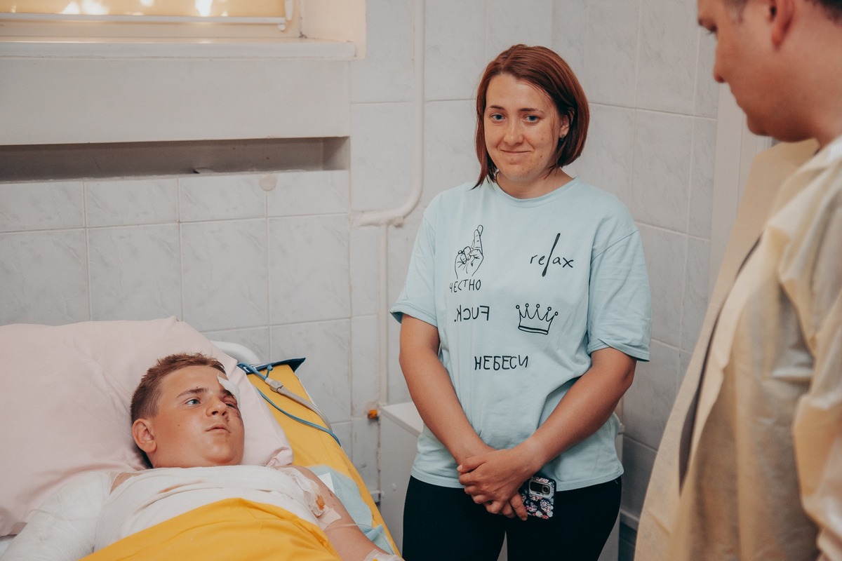 11-річного Микиту доставили до обласної лікарні у важкому стані.