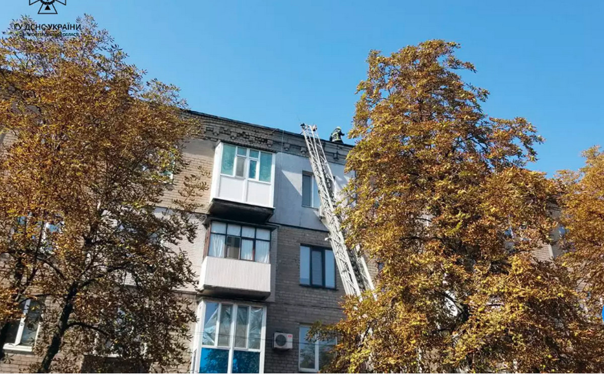 Вогнем пошкоджено дах будинку на площі 20 кв. м.