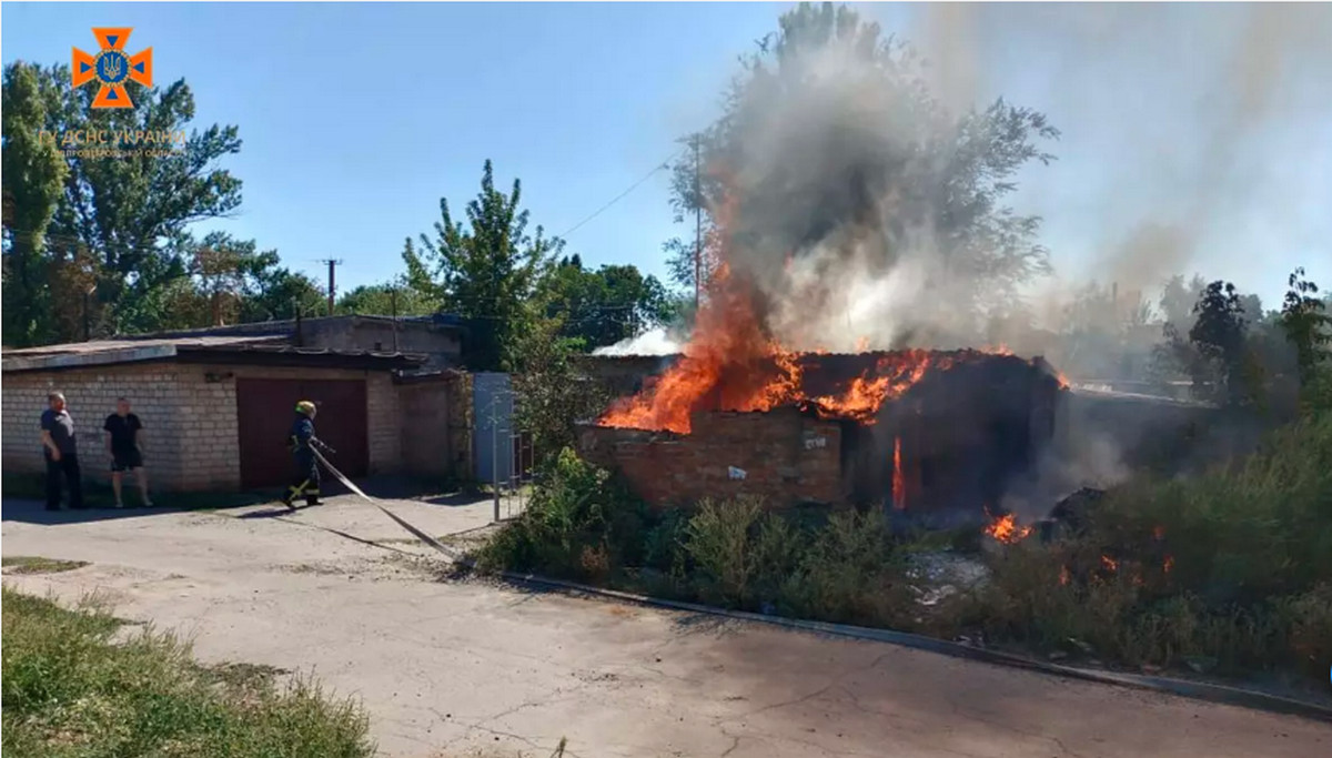 3 серпня вдень у Тернівському районі Кривого Рогу сталася пожежа.