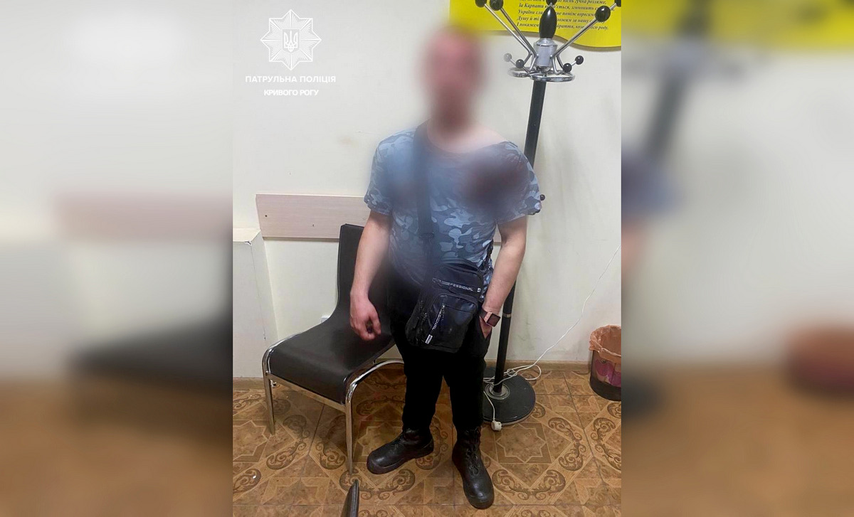Затриманого доставили до Криворізького районного управління поліції.