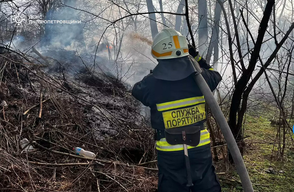 Щодня вогнеборці Дніпропетровської області виїжджають гасити пожежі в екосистемах.