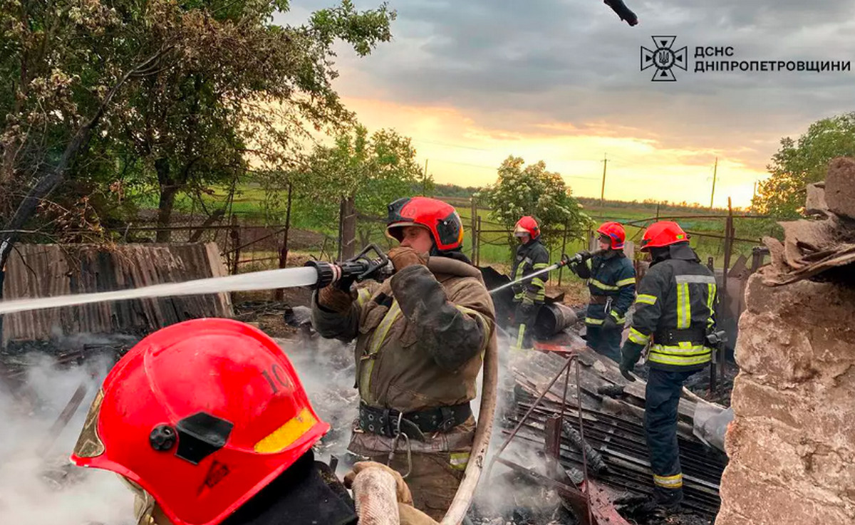 18 травня ввечері у селі Данилівка Криворізького району сталася пожежа.