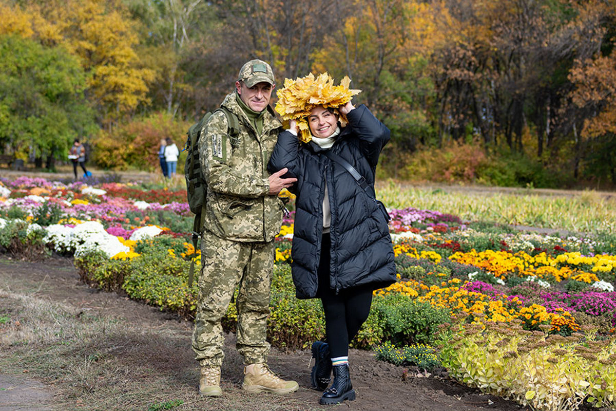 Криворізький ботанічний сад восени - чудове місце для фотосесій