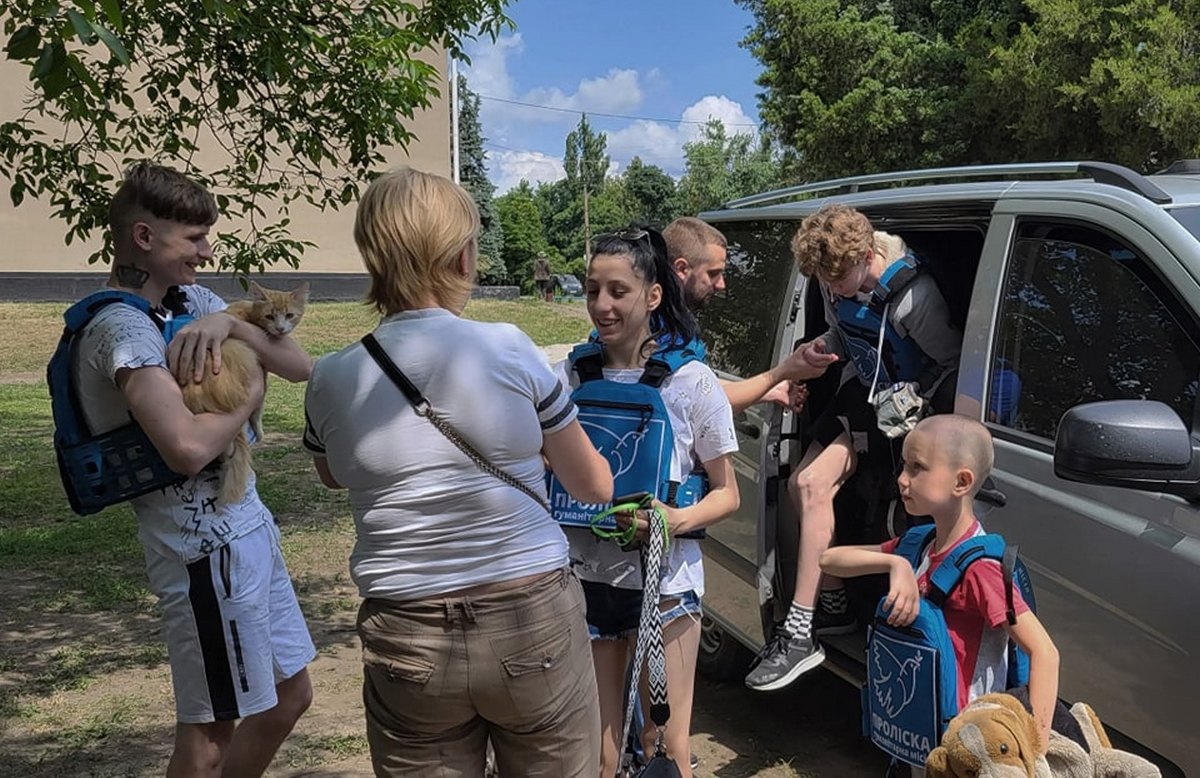 Місія "Пролісок" евакуює мешканців прифронтових громад Місія "Пролісок" евакуює мешканців прифронтових громад