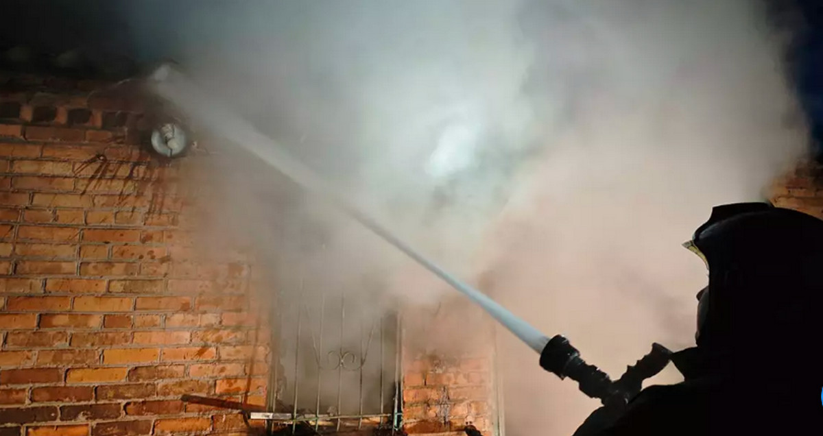 17 січня вранці у Кривому Розі сталася пожежа