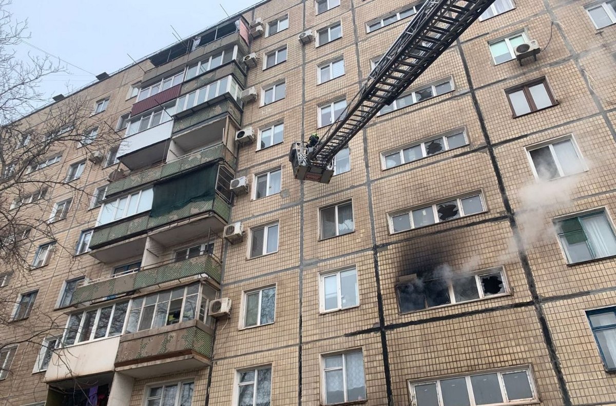 21 березня близько 8-ої години ранку у Кривому Розі на вулиці 129-ої бригади тероборони сталася пожежа