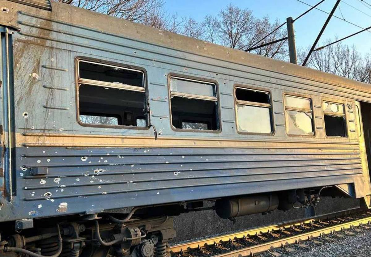 Пошкоджені вагони