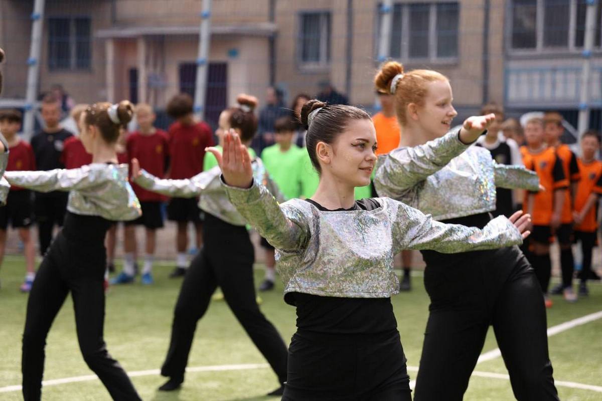 На відкритті виступили юні артисти