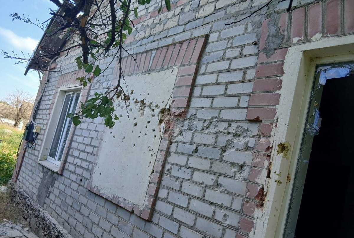 Пошкоджені будинки 